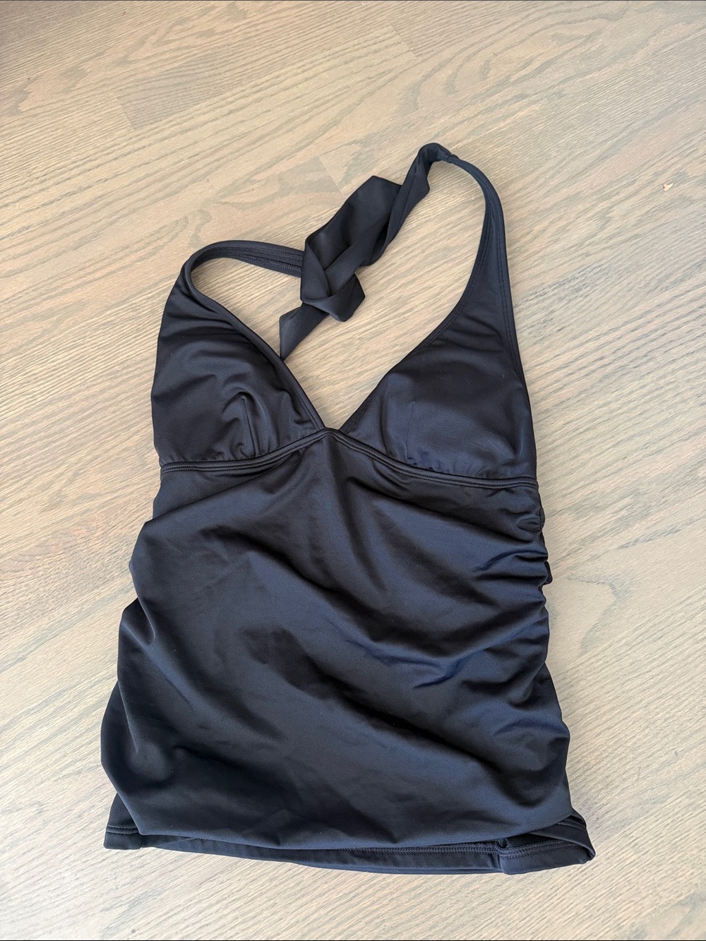 GAP Black Removable-Pad Tankini Top